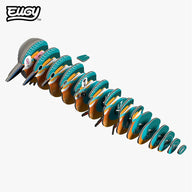 EUGY Kingfisher - Kids Cardboard Craft Kit