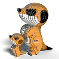 EUGY Meerkat - Kids Cardboard Craft Kit