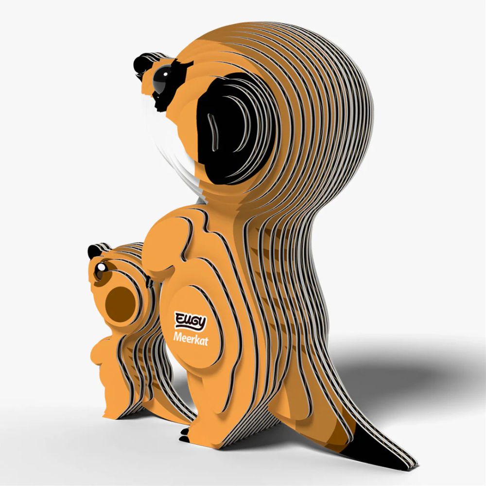 EUGY Meerkat - Kids Cardboard Craft Kit