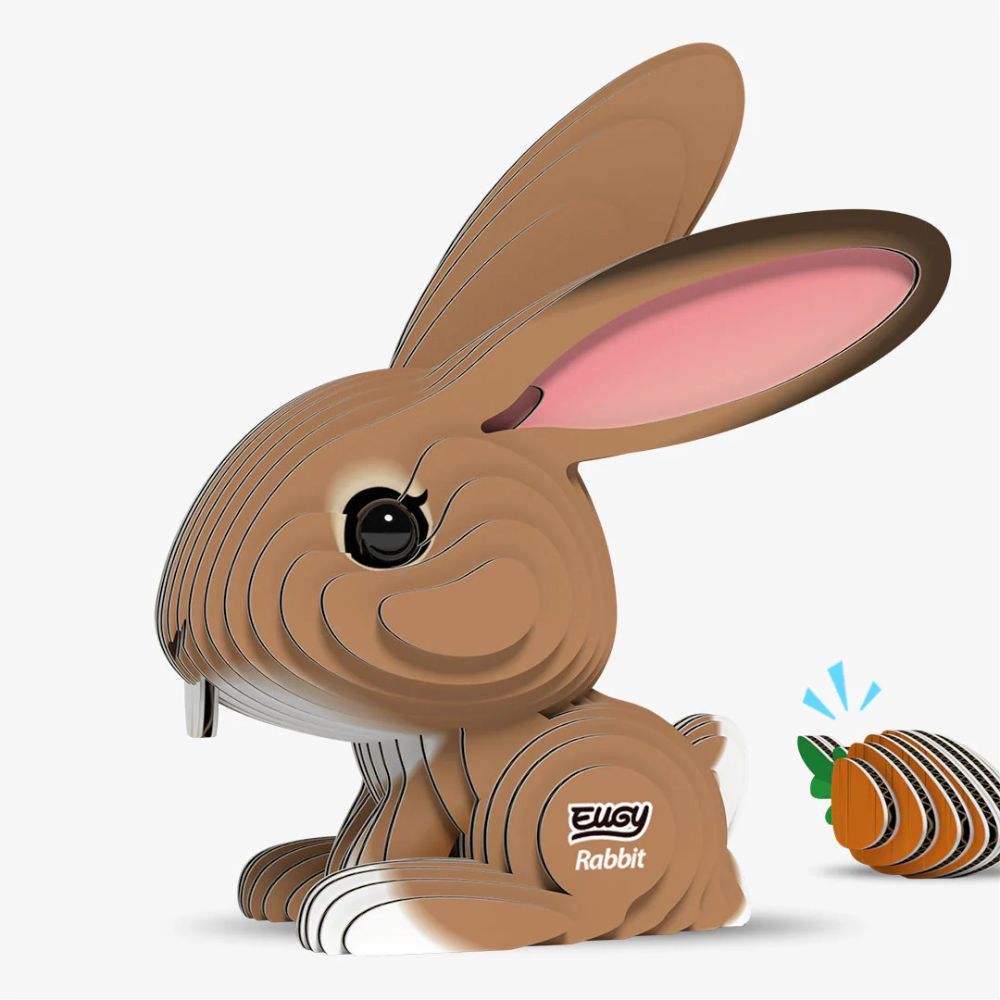 EUGY Rabbit - Kids Cardboard Craft Kit