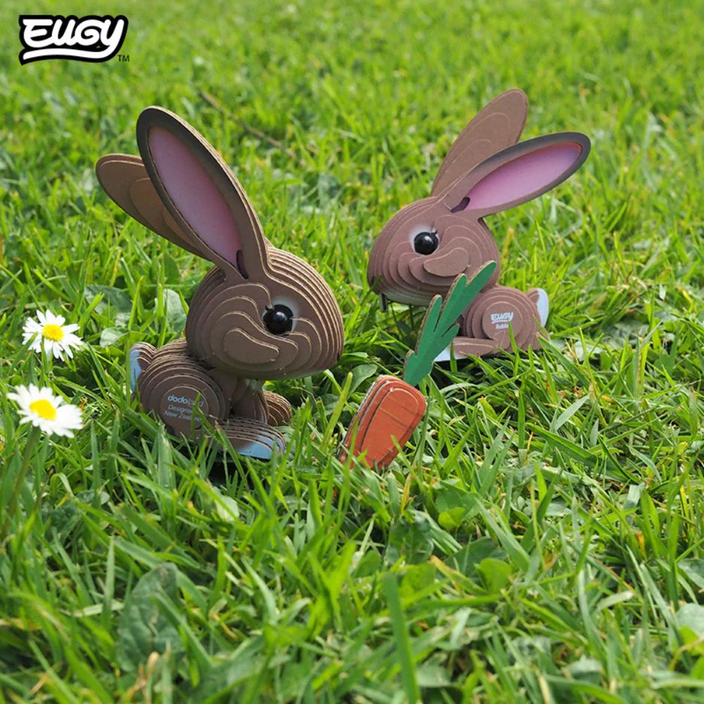 EUGY Rabbit - Kids Cardboard Craft Kit