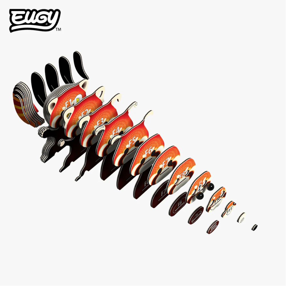 EUGY Red Panda - Kids Cardboard Craft Kit