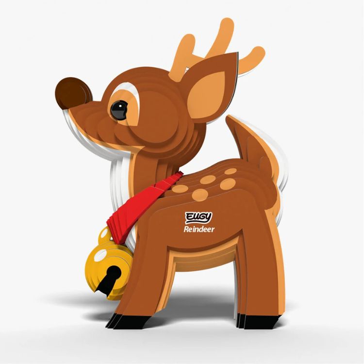 EUGY Reindeer - Kids Cardboard Craft Kit