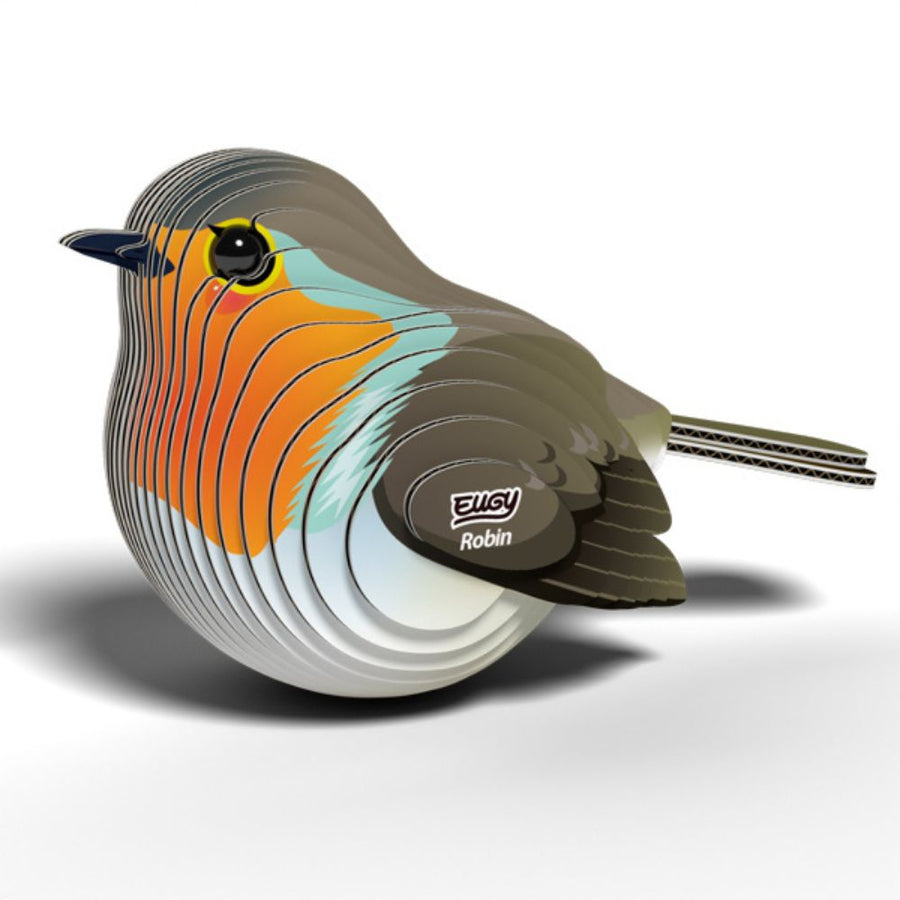 EUGY Robin - Kids Cardboard Craft Kit