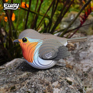 EUGY Robin 3D Eco-Friendly Cardboard Model Kit