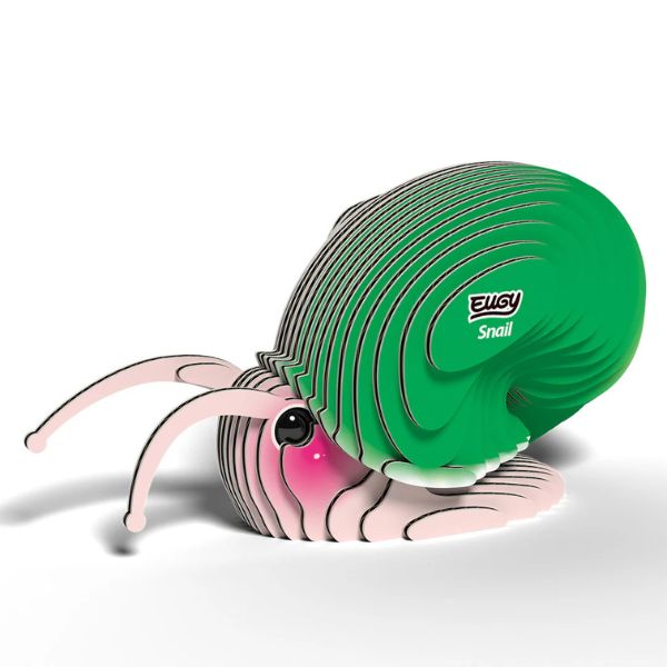 EUGY Snail - Kids Cardboard Craft Kit