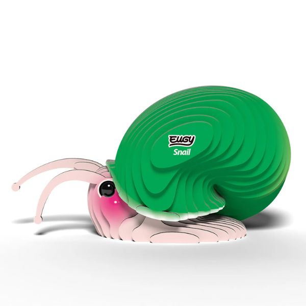 EUGY Snail - Kids Cardboard Craft Kit