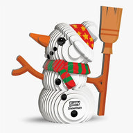 EUGY Snowman - Kids Cardboard Craft Kit