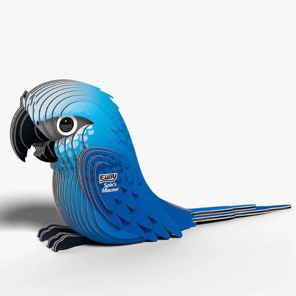 EUGY Spix's Macaw - Kids Cardboard Craft Kit