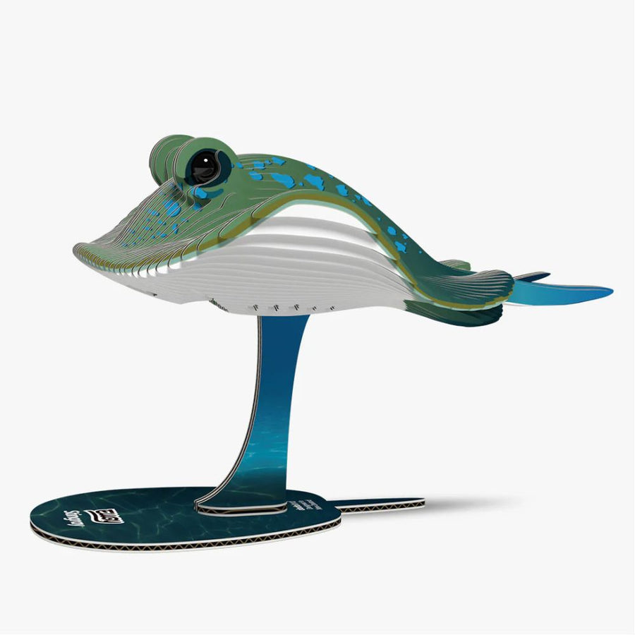 EUGY Stingray - Kids Cardboard Craft Kit