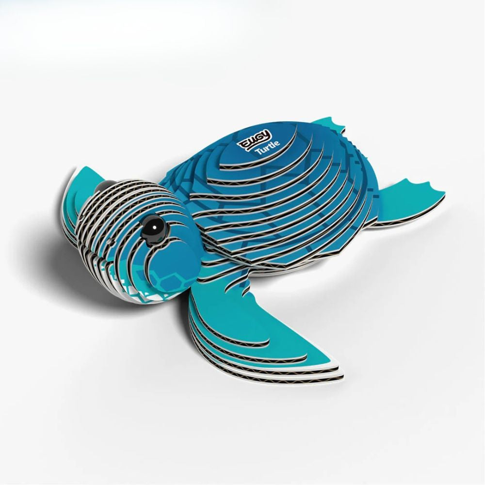 EUGY Turtle - Kids Cardboard Craft Kit