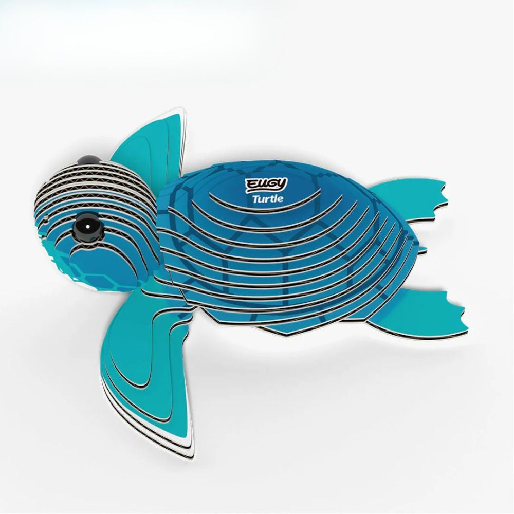 EUGY Turtle - Kids Cardboard Craft Kit