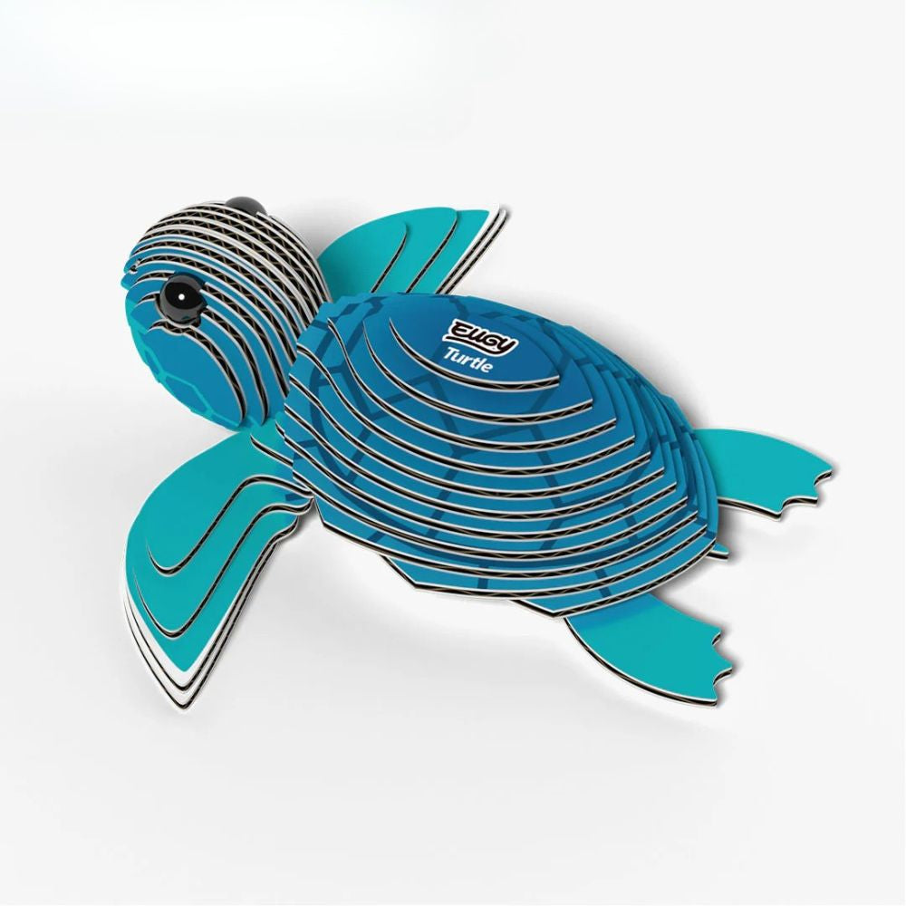EUGY Turtle - Kids Cardboard Craft Kit