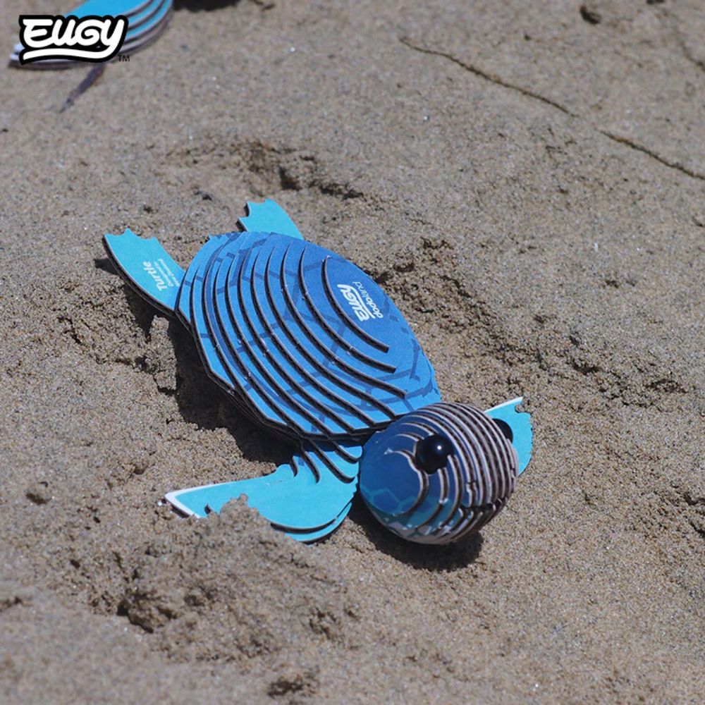 EUGY Turtle - Kids Cardboard Craft Kit