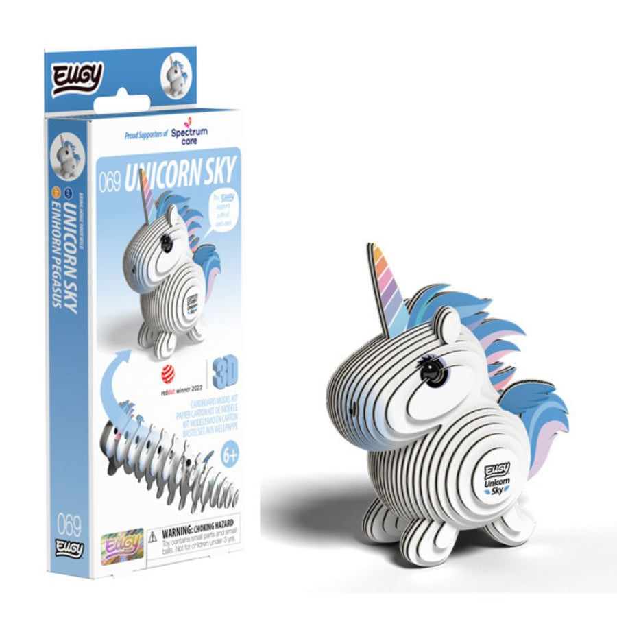 EUGY Unicorn Sky - Kids Cardboard Craft Kit