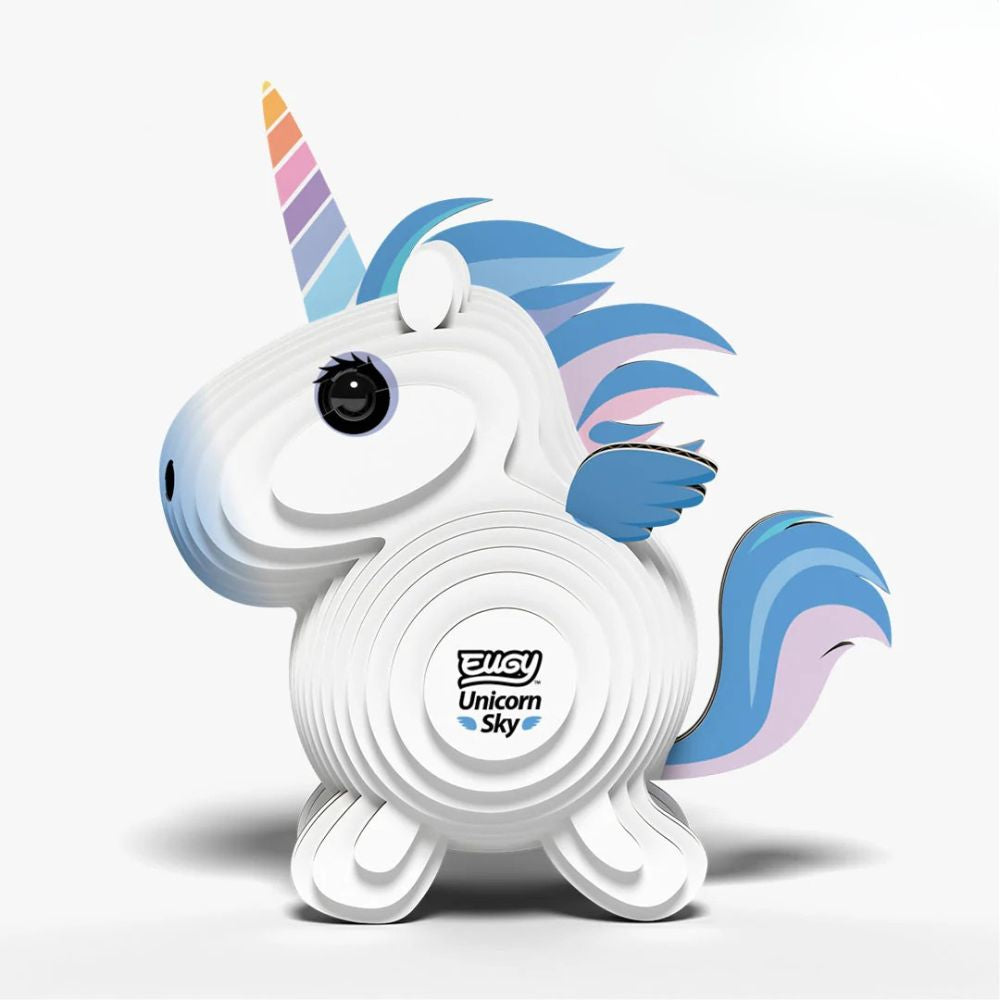 EUGY Unicorn Sky - Kids Cardboard Craft Kit