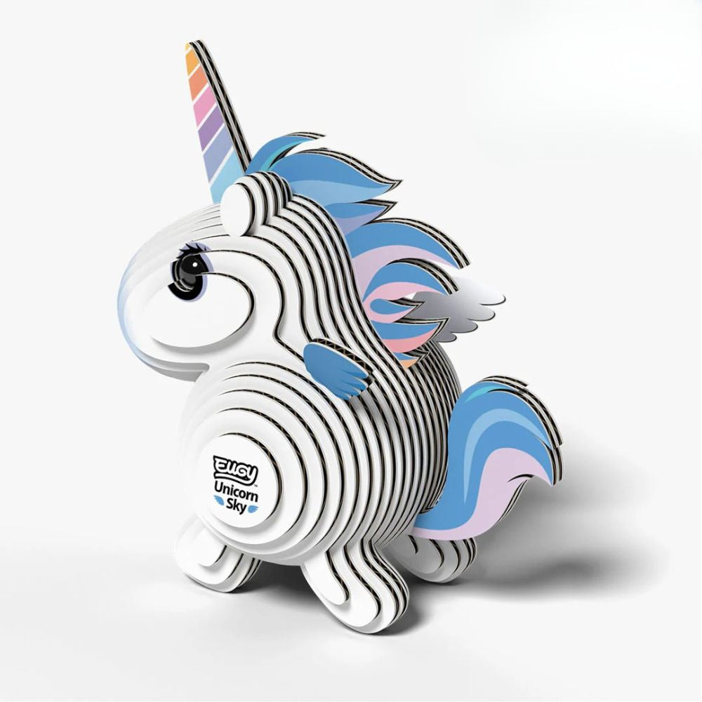 EUGY Unicorn Sky - Kids Cardboard Craft Kit