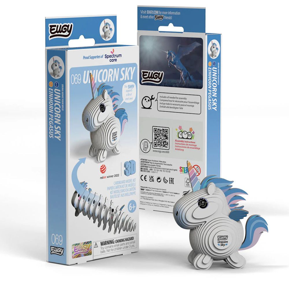EUGY Unicorn Sky - Kids Cardboard Craft Kit
