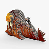 EUGY Walrus - Kids Cardboard Craft Kit
