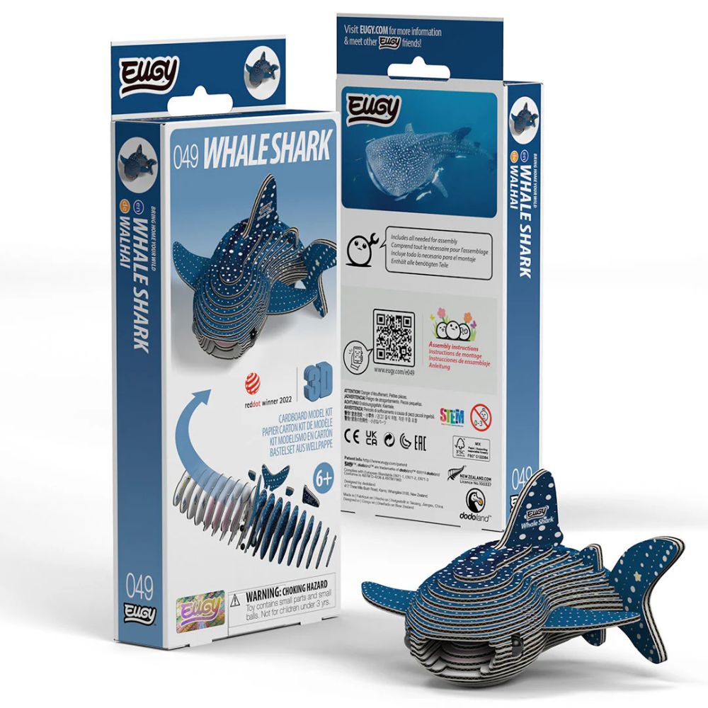 EUGY Whale Shark - Kids Cardboard Craft Kit
