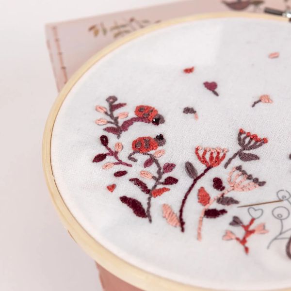 Egmont Ladybug Embroidery Kit In A Case - 630594