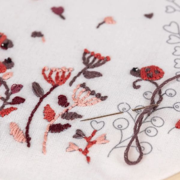 Egmont Ladybug Embroidery Kit In A Case - 630594