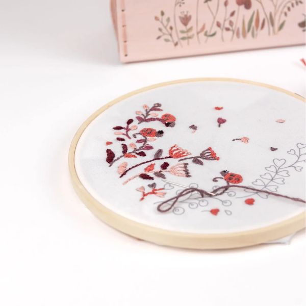 Egmont Ladybug Embroidery Kit In A Case - 630594