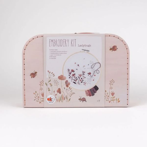 Egmont Ladybug Embroidery Kit In A Case - 630594