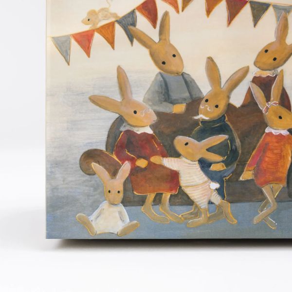 Egmont Musical Jewellery Box Rabbits - 570532