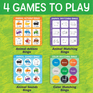World of Eric Carle™ Animal Bingo – A Movement, Sound & Matching Game for Toddlers