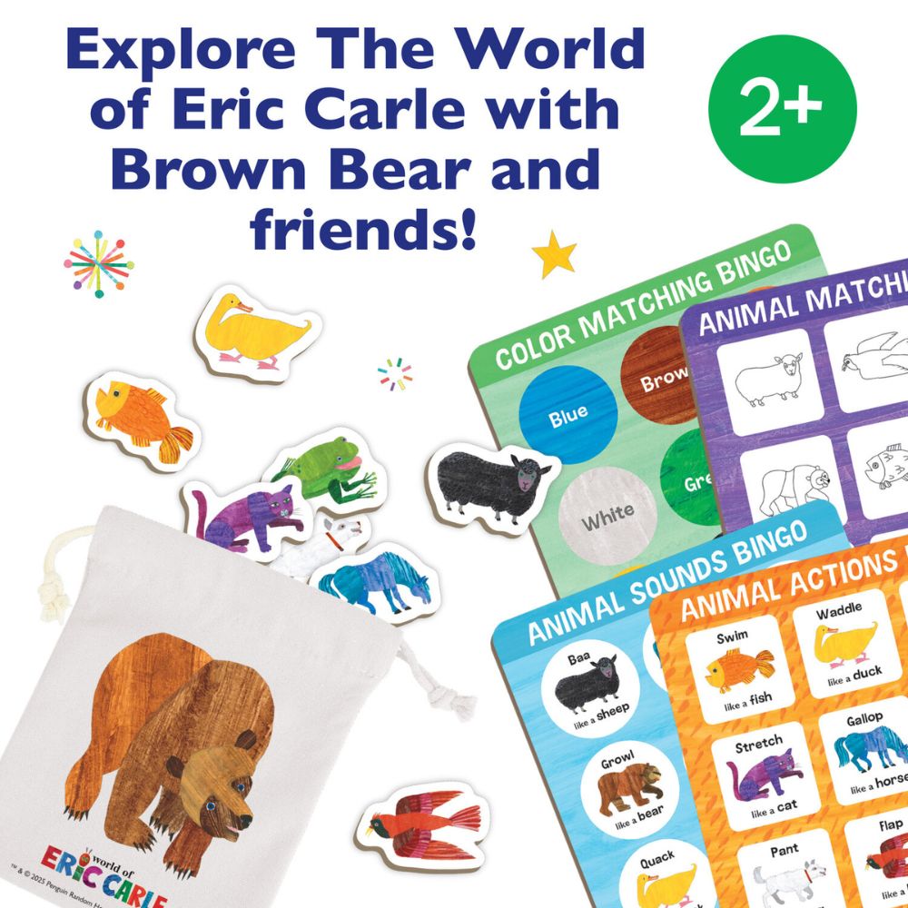 World of Eric Carle™ Animal Bingo – A Movement, Sound & Matching Game for Toddlers