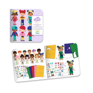 Djeco Felt Characters To Dress Up - DJ00086