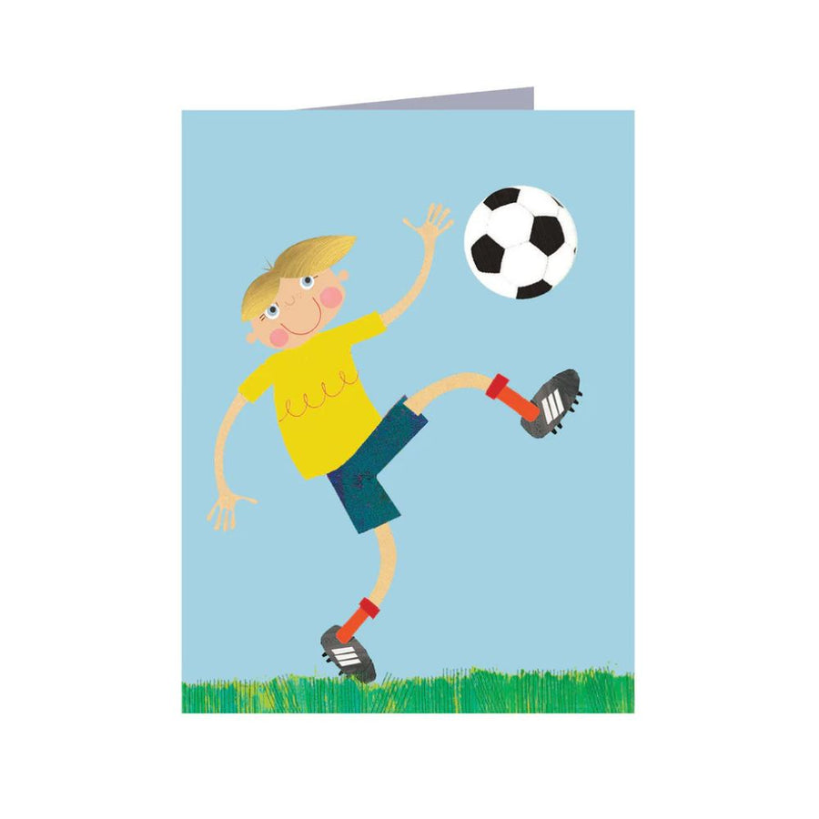 Footballer Birthday Card