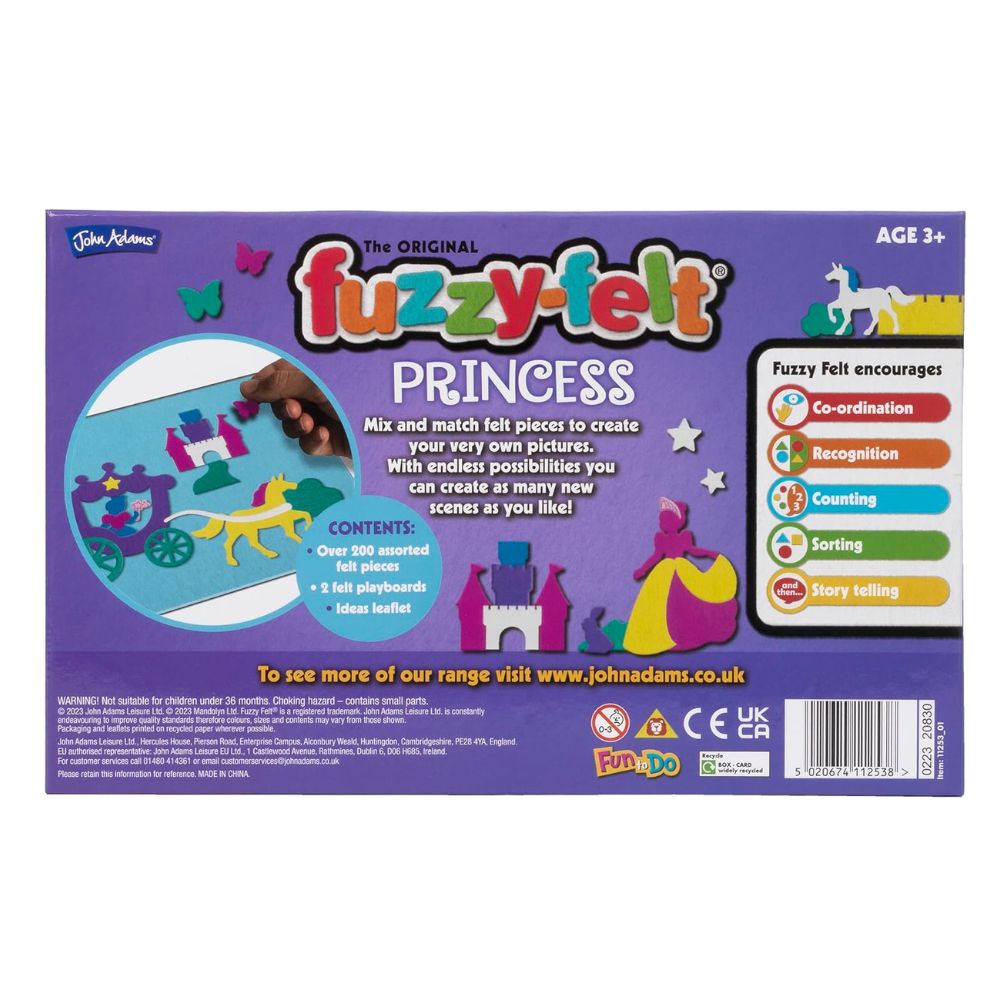 Fuzzy Felt Princess | Fuzzy Felt | Princess Toys - Crafts4Kids