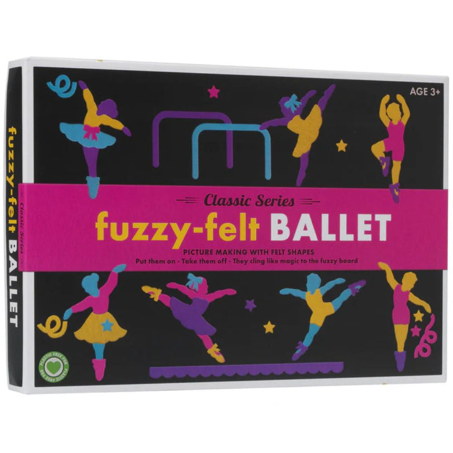 Fuzzy Felt Retro Ballet - Gifts For 3 Year Olds