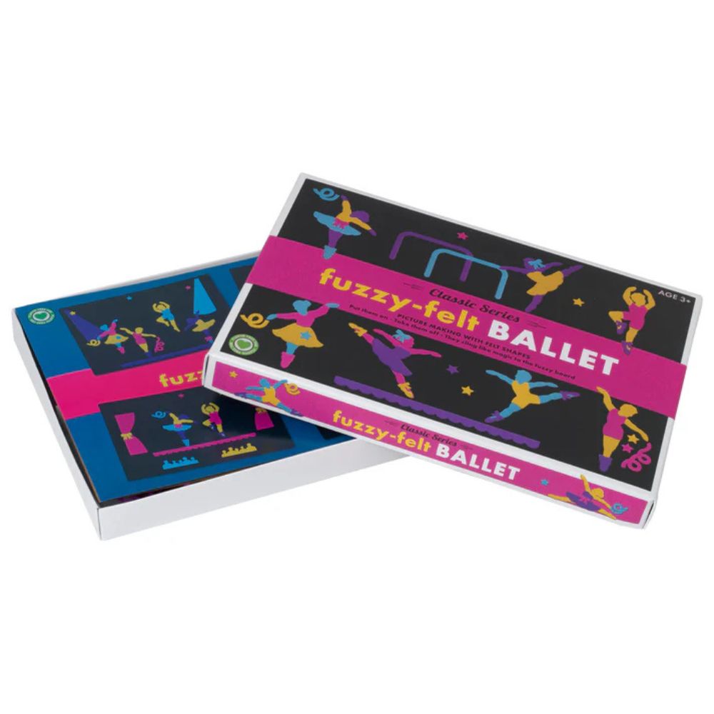 Fuzzy Felt Retro Ballet - Gifts For 3 Year Olds
