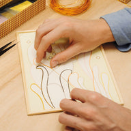 Djeco Atelier Grands Augustins - Workshop 97, Cloisonné sand painting GA10097