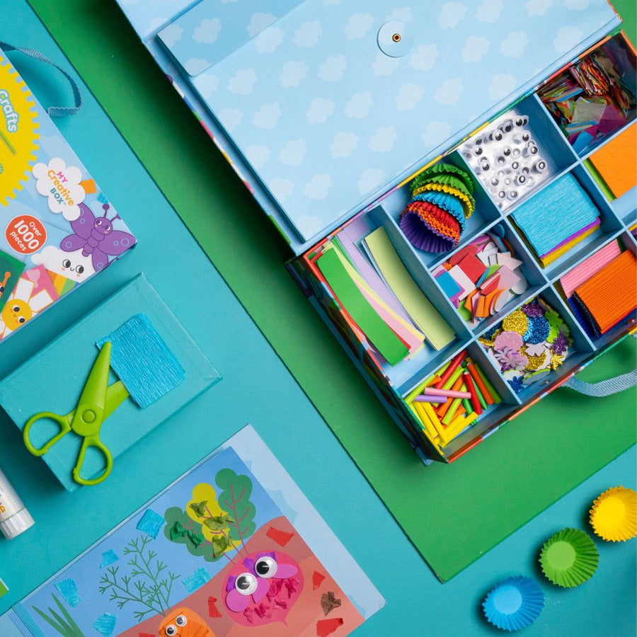 Garden Collage Sensory Craft Box For Kids - My Creative Box