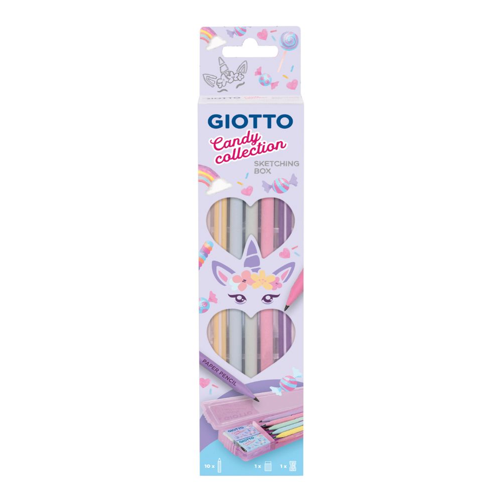 Giotto Candy Collection 13 Piece Sketching Set