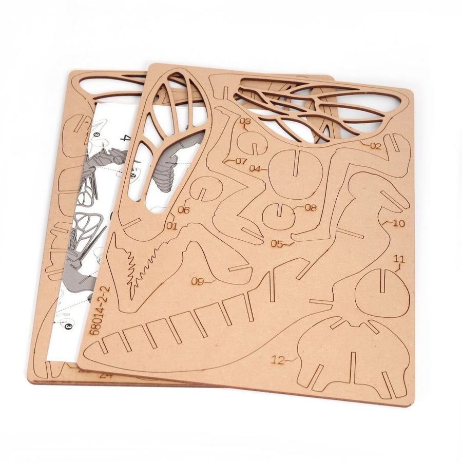 Graine Creative 3D Wooden Model Kit - Praying Mantis