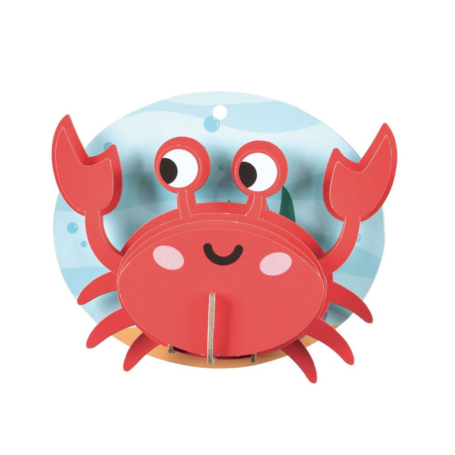 Graine Creative 3D Wooden Hanging Decoration To Make - Crab