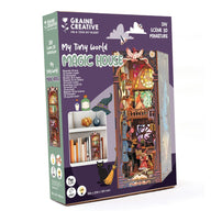 Graine Creative 3D Wooden Model Magic House Book Nook