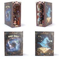 Graine Creative 3D Wooden Model Magic House Book Nook