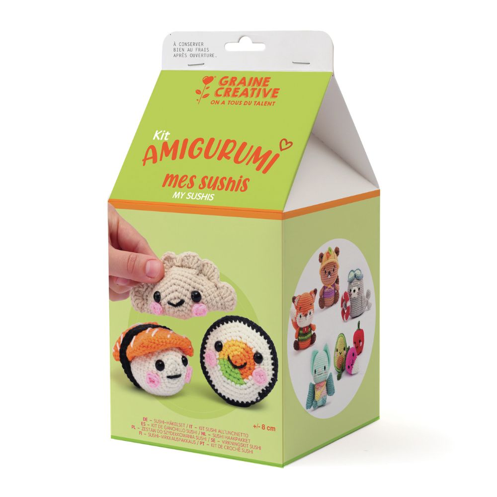 Amigurumi Crochet Kit - Sushi