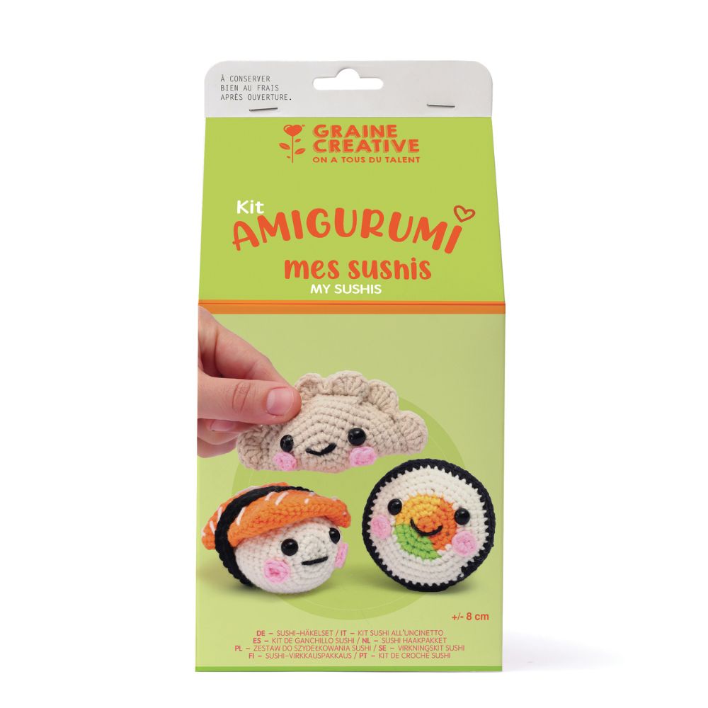 Amigurumi Crochet Kit - Sushi