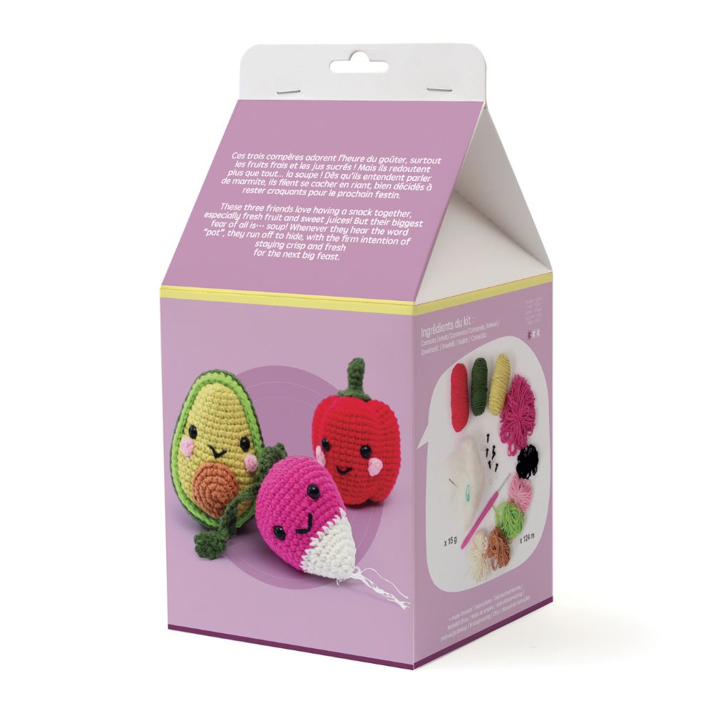Amigurumi Crochet My Vegetables - Graine Creative 