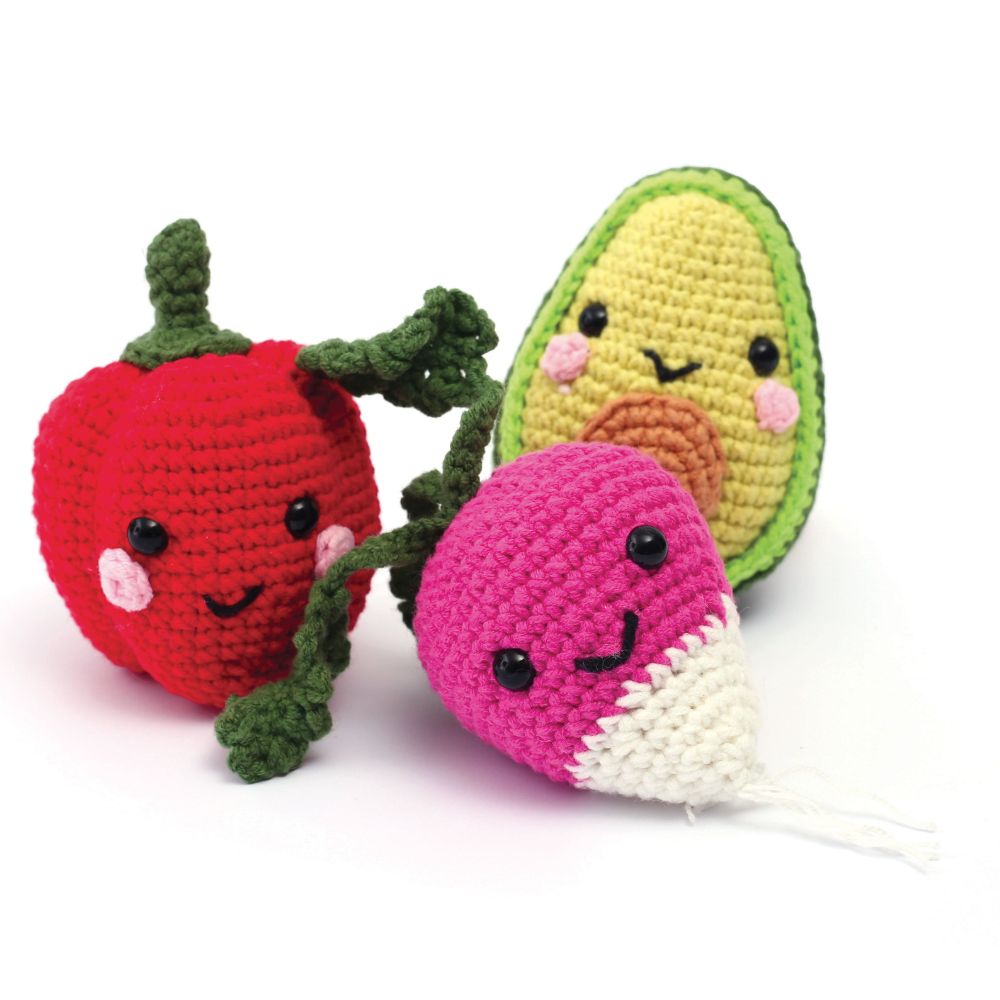 Amigurumi Crochet My Vegetables - Graine Creative 