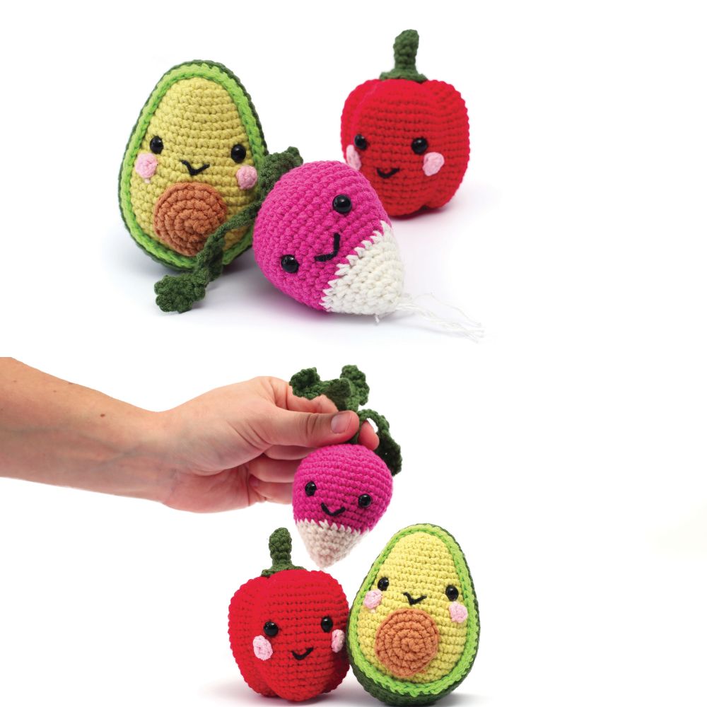 Amigurumi Crochet My Vegetables - Graine Creative 