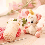 Amigurumi Crochet Unicorn Cat - Graine Creative