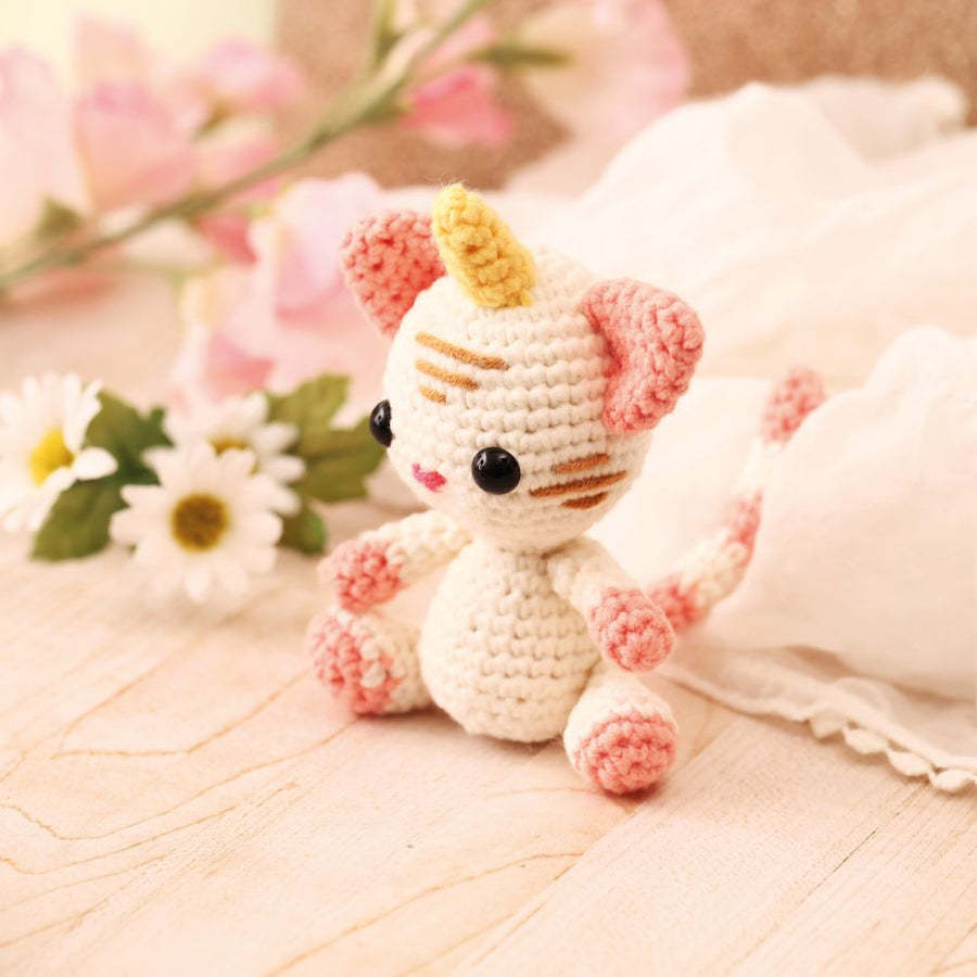  Amigurumi Crochet Unicorn Cat - Graine Creative